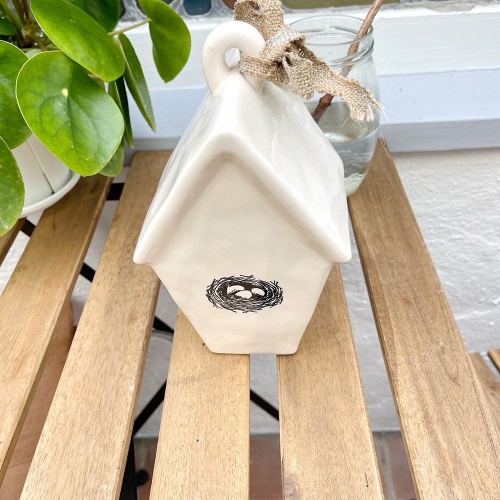 Rae Dunn REST birdhouse - Picture 2 of 4